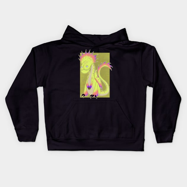 Banana Hobblegrunt Kids Hoodie by SageysArtsandDreams